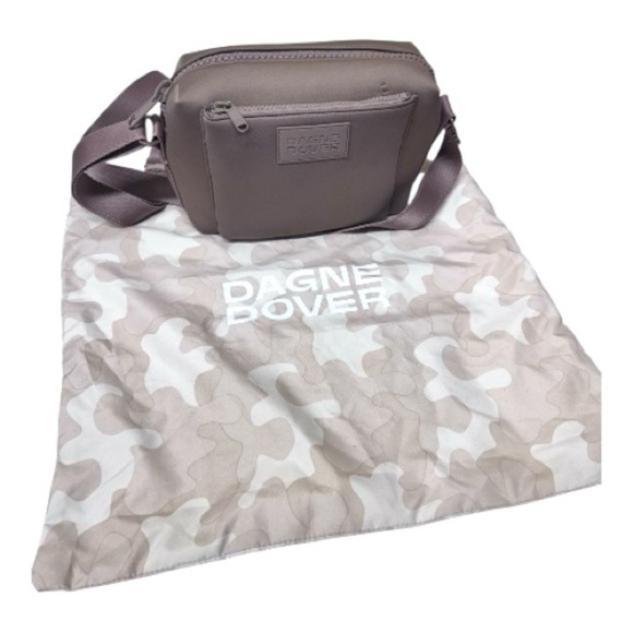 Dagne Dover Micah Crossbody Shoulder Bag in Dune, Mauve, purse, neoprene - Picture 11 of 16